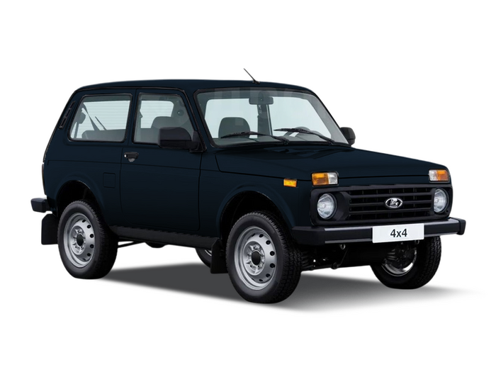 Lada 4x4 3 дв. Серебристо-темно-серый "Борнео"
